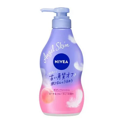 花王(株) ニベア エンジェルスキン ボディウォッシュ ピーチ&フルーティーの香り ポンプ 480mL