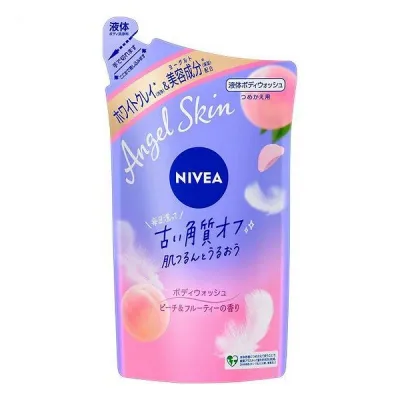 花王(株) ニベア エンジェルスキン ボディウォッシュ ピーチ&フルーティーの香り つめかえ用 360mL