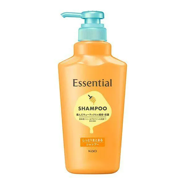花王(株) エッセンシャル しっとりまとまる シャンプー ポンプ 450mL