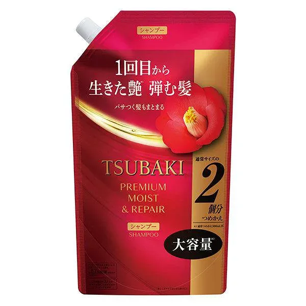 (株)ファイントゥデイ TSUBAKI ツバキ プレミアム モイスト&リペア シャンプー つめかえ用 600mL