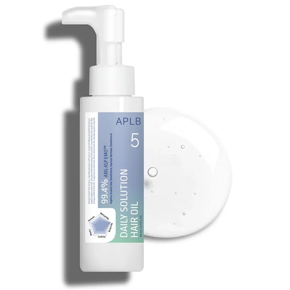 【APLB公式】デイリーソリューション ヘアオイル 80ml Daily Solution Hair Oilエイプルビー スキンケア ヘアケア 韓国コスメ 韓国ブランド