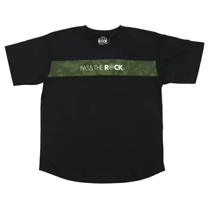 PASS THE ROCK パスザロック Tシャツ バスケットボールウェア 2024SS wba(ptr-1610black) 2502bwtk 返品交換不可