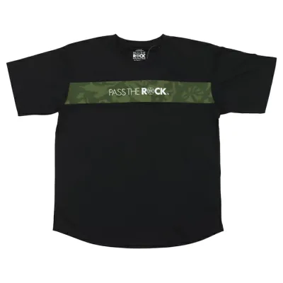 PASS THE ROCK パスザロック Tシャツ バスケットボールウェア 2024SS wba(ptr-1610black) 2502bwtk 返品交換不可