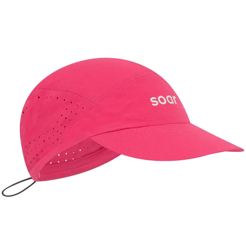 SOAR Running RUN CAP deep pink ランニング 2026SS wso(ss26sa28mwpin)