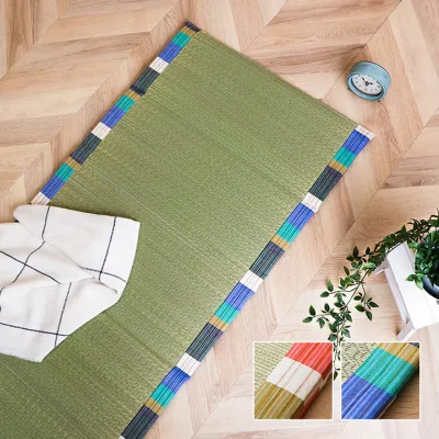 日本製 い草 い草マット マット ごろ寝マット フリーマット クッション性 和風柄 約70×180cm【久留米織 い草マット 空気 自然浄化 湿度調節 弾力性 耐久性 クッション性 汚れにくい 抗菌防臭効果】