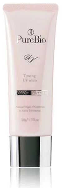 PureBio ピュールビオ トーンアップ UV ホワイト 50g