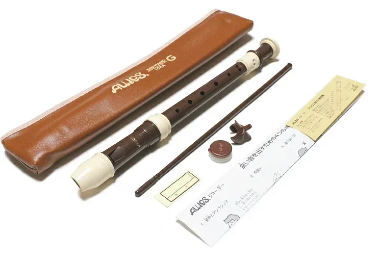 AULOS 104A (G) アウロス ソプラノリコーダー ジャーマン式 (ドイツ式) 小学校の定番モデル