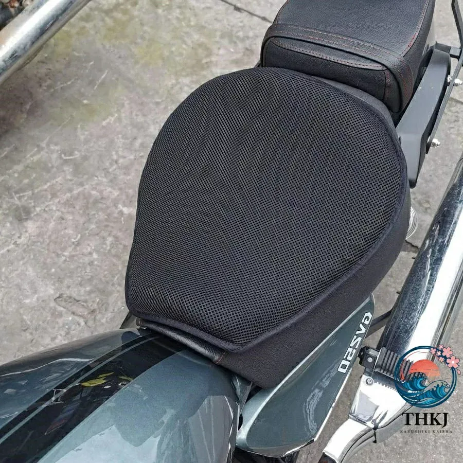 【全品5%ポイント】バイクシートクッション バイク ジェルクッション 尻痛 腰痛解消 3Dメッシュシートクッション 3WAY 衝撃吸収 バイククッション
