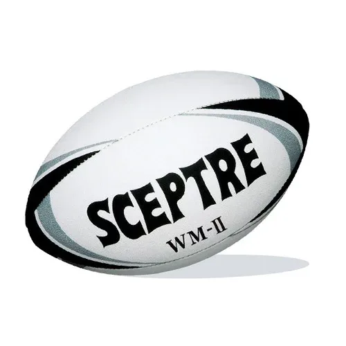 SCEPTRE World Model WM-II Laceless Black x Gray No. 5 Ball SP-14B Rugby SCEPTRE