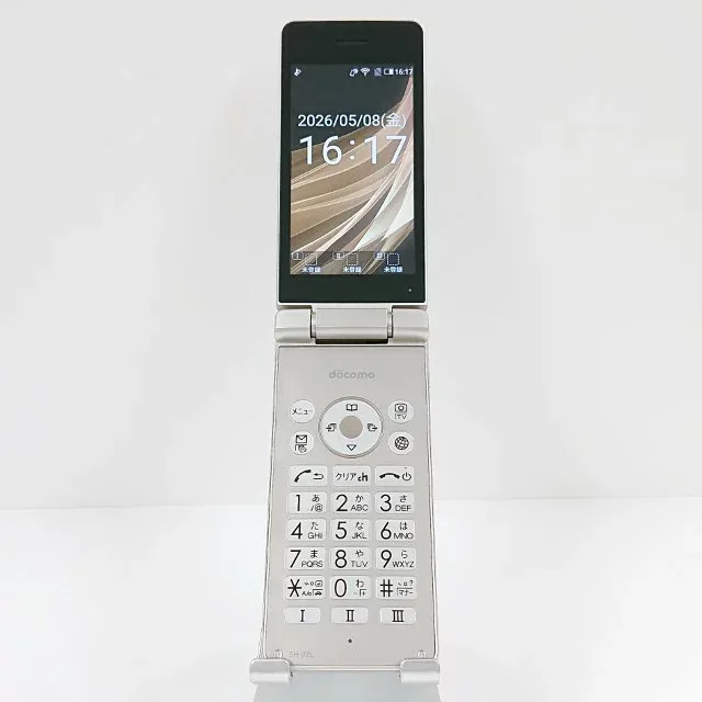 AQUOS ケータイ SH-02L ドコモ ゴールド 送料無料 本体 c19533 【中古】