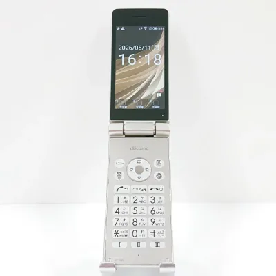 AQUOS ケータイ SH-02L ドコモ ゴールド 送料無料 本体 c19573 【中古】