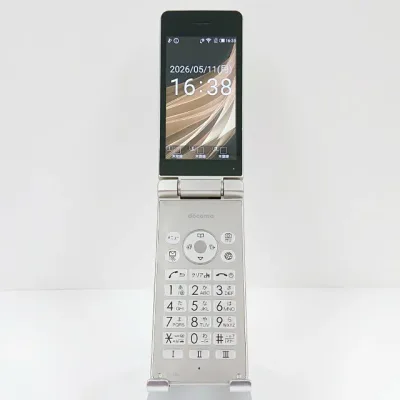 AQUOS ケータイ SH-02L ドコモ ゴールド 送料無料 本体 c19577 【中古】