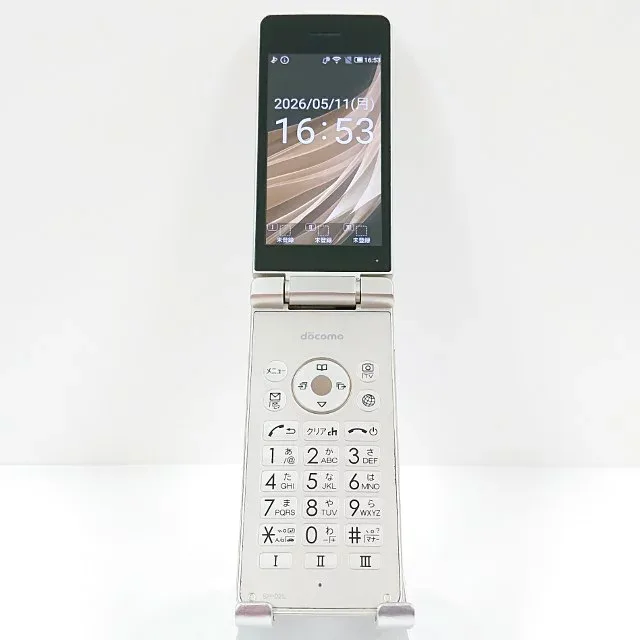 AQUOS ケータイ SH-02L ドコモ ゴールド 送料無料 本体 c19581 【中古】