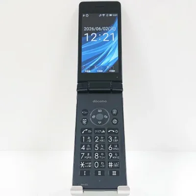 AQUOS ケータイ SH-02L ドコモ ブラック 送料無料 本体 c20387 【中古】