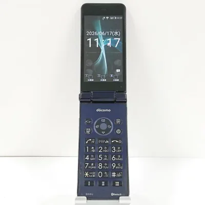 AQUOS ケータイ SH-01J ドコモ ブルーブラック 送料無料 本体 c20735 【中古】