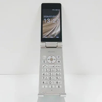 AQUOS ケータイ SH-02L ドコモ ゴールド 送料無料 本体 c20992 【中古】