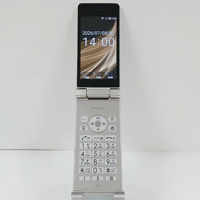 AQUOS ケータイ SH-02L ドコモ ゴールド 送料無料 本体 c20996 【中古】