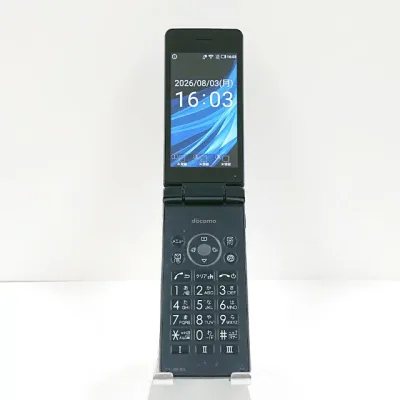 AQUOS ケータイ SH-02L ドコモ ブラック 送料無料 本体 c20772 【中古】