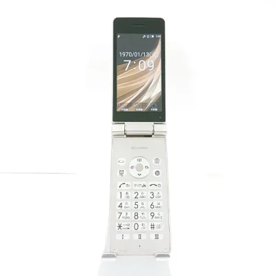 AQUOS ケータイ SH-02L ドコモ ゴールド 送料無料 本体 c21858 【中古】