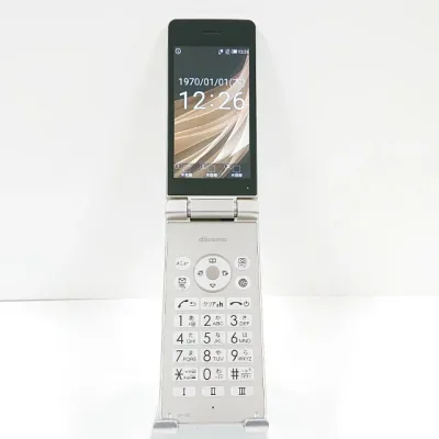 AQUOS ケータイ SH-02L ドコモ ゴールド 送料無料 本体 c21856 【中古】