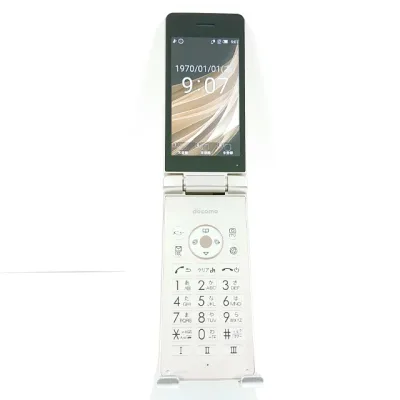 AQUOS ケータイ SH-02L ドコモ ゴールド 送料無料 本体 c21861 【中古】