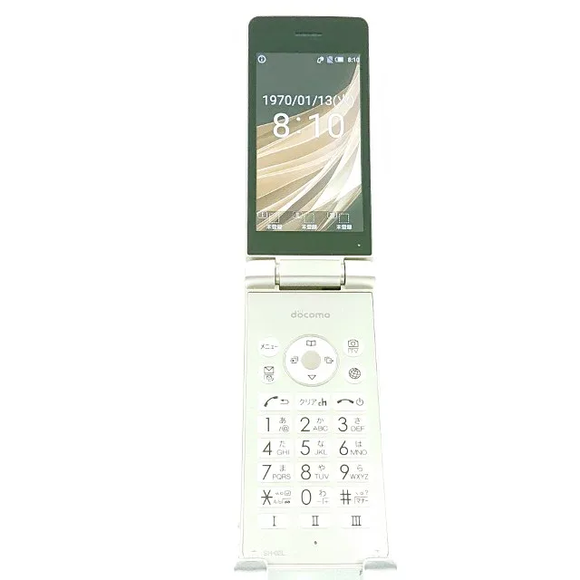 AQUOS ケータイ SH-02L ドコモ ゴールド 送料無料 本体 c21863 【中古】
