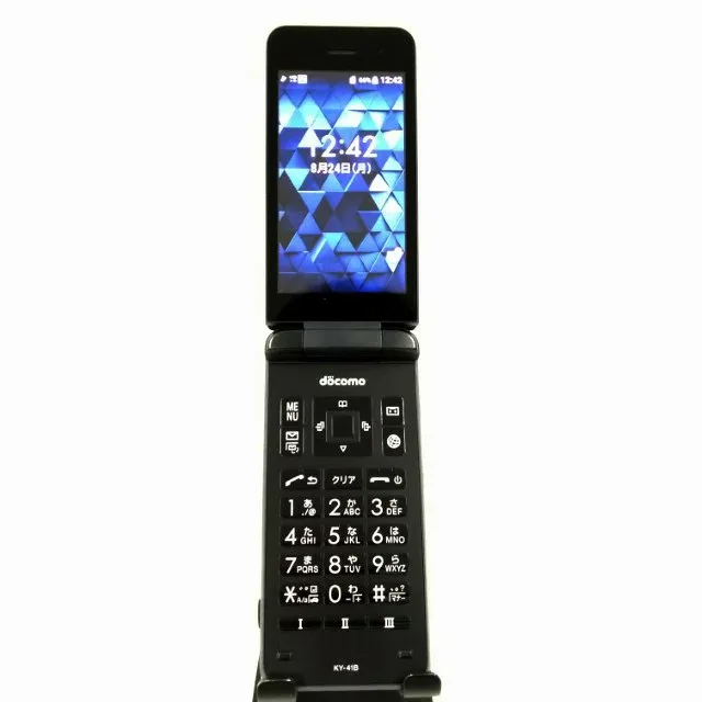 DIGNO ケータイ ベーシック KY-41B ドコモ ブラック 送料無料 本体 c21932 【中古】
