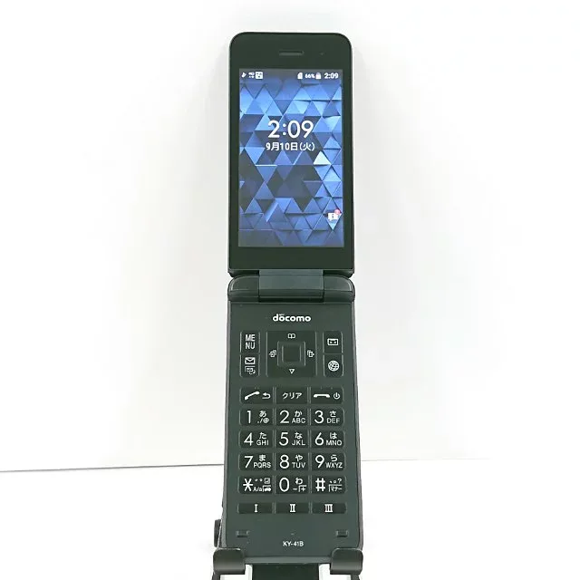 DIGNO ケータイ ベーシック KY-41B ドコモ ブラック 送料無料 本体 c21939 【中古】