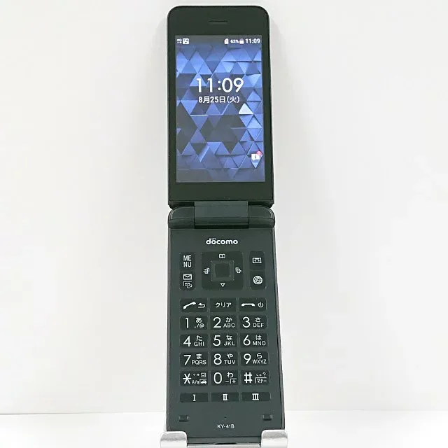DIGNO ケータイ ベーシック KY-41B ドコモ ブラック 送料無料 本体 c21962 【中古】