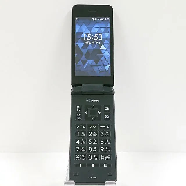 DIGNO ケータイ ベーシック KY-41B ドコモ ブラック 送料無料 本体 c22237 【中古】
