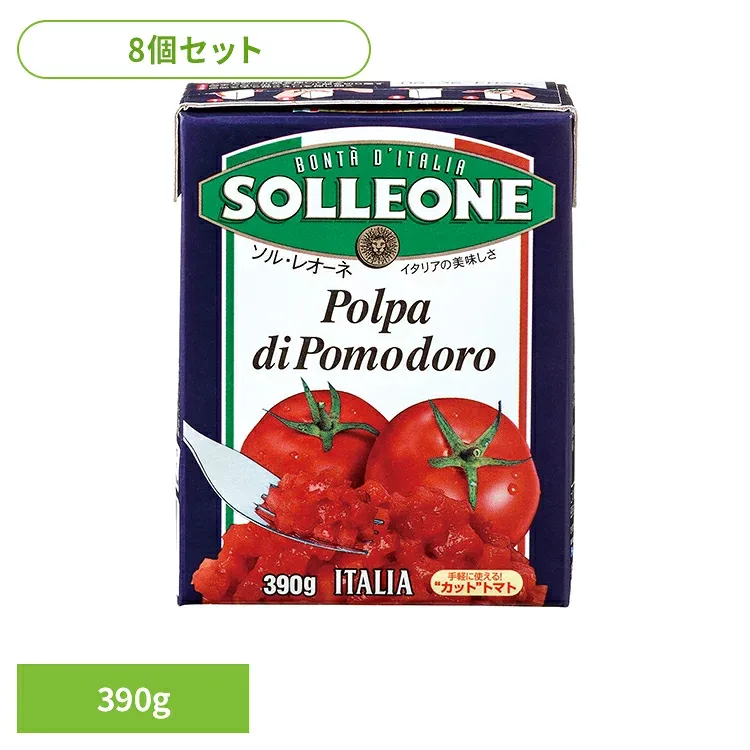 【8個】ダイストマト トマトソース 簡単 便利 時短 パスタ ピザ 洋食 トマト缶 ケチャップ 料理 日欧商事株式会社 【8個】トマトピューレ 【8個】ダイストマト