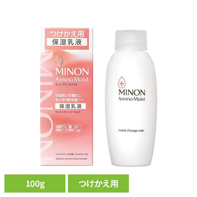 ミノンアミノモイスト モイストチャージミルクつけかえ用 100g ミノン アミノモイスト 洗顔 敏感肌 乾燥肌 洗顔料 MINON もっちり しっとり MINON