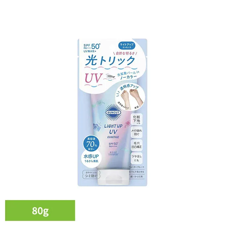 サンカット ライトアップUV エッセンス 80g 25732サンカット SUNCUT 日焼け止め UVエッセンス サンカット