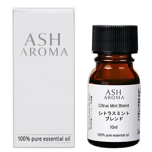 シトラスミント エッセンシャルオイルブレンド 10ml 箱入り アロマ エッセンシャルオイル アロマオイル 精油 オリジナルブレンド スイートオレンジ レモン グレープフルーツホワイト ペパーミント マンダリン