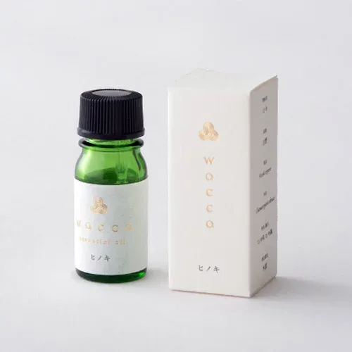 wacca ワッカ エッセンシャルオイル 5ml 檜 ヒノキ Hinoki cypress essential oil 和精油 KUSU HANDMADE 正規品 ◆自然/ナチュラル/エッセンシャルオイル/天然/日本製/アロマテラピー