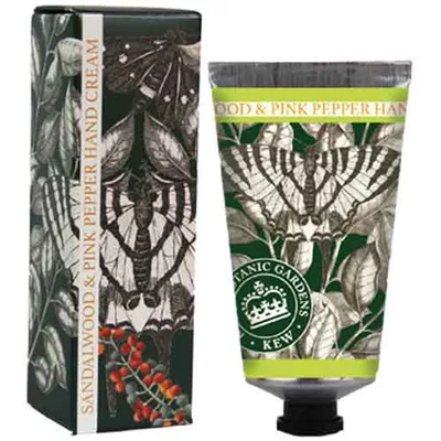 イングリッシュソープカンパニー ラグジュアリーハンドクリーム サンダルウッド&ピンクペッパー Sandalwood & Pink Pepper Luxury Hand Cream English Soap Company 正規品 ◆手/ボディケア/ローション/クリーム/乾燥/保湿/肌荒れ/フレグランス/アロマ/ギフト/プレゼント