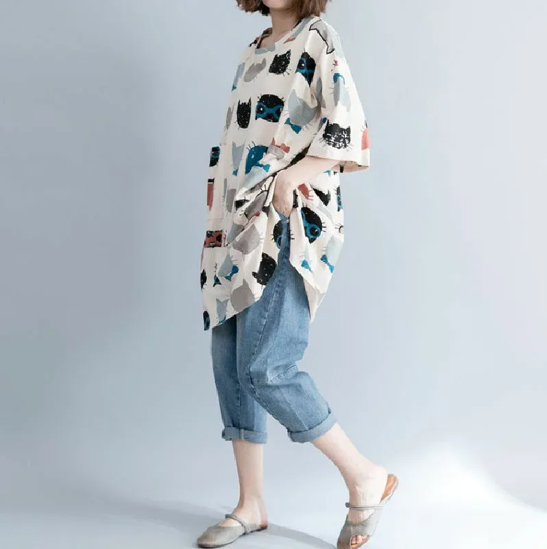 【冷感】チュニック 夏 半袖 おしゃれ ゆったり 大きめ 体型カバー レディース 30代 40代 50代 韓国 トップス tシャツ 1624