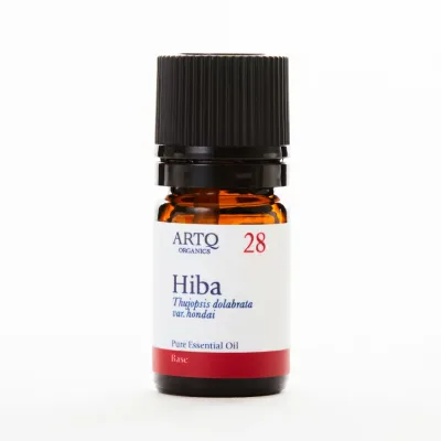 オーガニック認証取得 【ヒバ】 アロマオイル オーガニック精油 精油 エッセンシャルオイル Hiba 5mlアロマティークARTQORGANICS