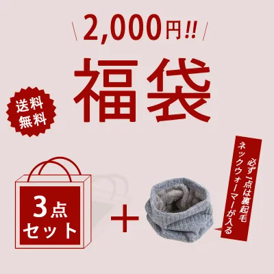 10%|20%OFFクーポン 2023 福袋 福袋 4点セット ネックウォーマー 裏起毛 ボア付き 手袋 スカーフ あす楽可 当日発送 3点セット+必ず1点は裏起毛ネックウォーマーが入る 安い お得 ビッグ 送料無料