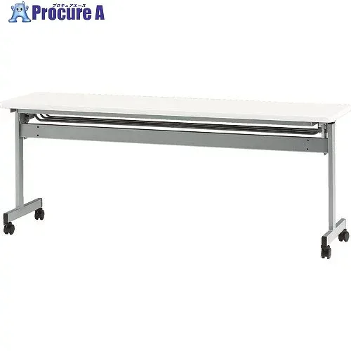 TOKIO 天板跳上式スタックテーブル(パネルなし) 1800×450mm 天板色:ホワイト HSN-1845-W 1台 ■▼753-4434 ※車上渡し