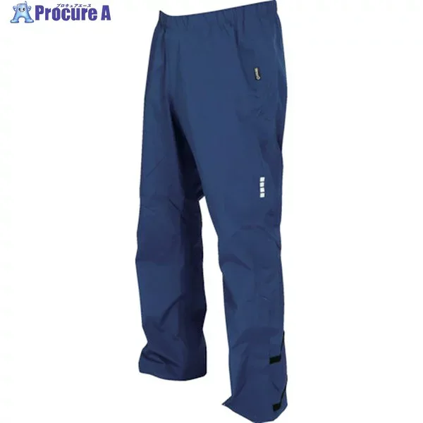 TRUSCO ゴアテックスワークレインパンツ ネイビー LL GXPP-LL-NV 1着 ▼161-1395
