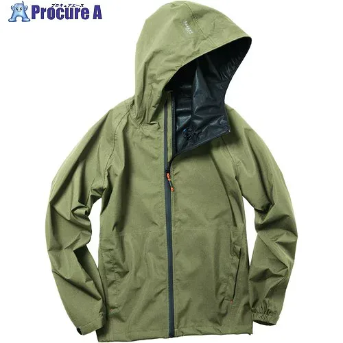 Makku レインスーツ スリーレイヤーシェルJK ベージュ 上着 4L AS9905J 1着 ■▼706-4613 【送料都度見積】