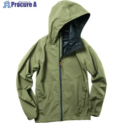 Makku レインスーツ スリーレイヤーシェルJK ベージュ 上着 4L AS9905J 1着 ■▼706-4613 【送料都度見積】