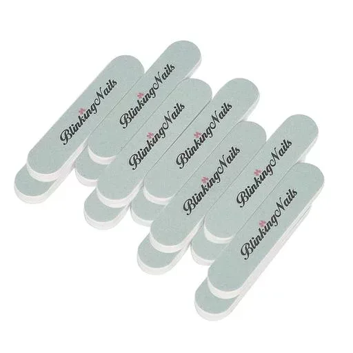BLINKINGNAILS爪天然な光沢に磨くネイルケア,600/3000グリットのスポンジ爪ヤスリネイルポリッシュファイル 14枚入