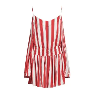 【送料無料】 バルマン レディース ワンピース トップス Mini dresses Red
