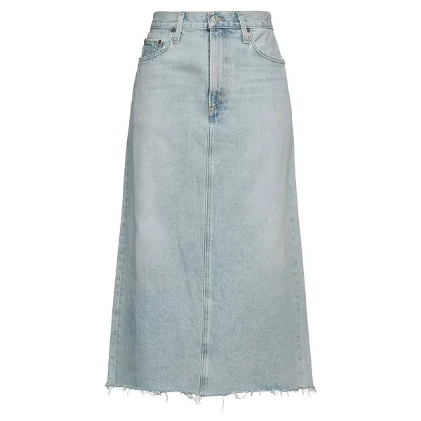 【送料無料】 アゴルド レディース スカート ボトムス Denim skirts Blue