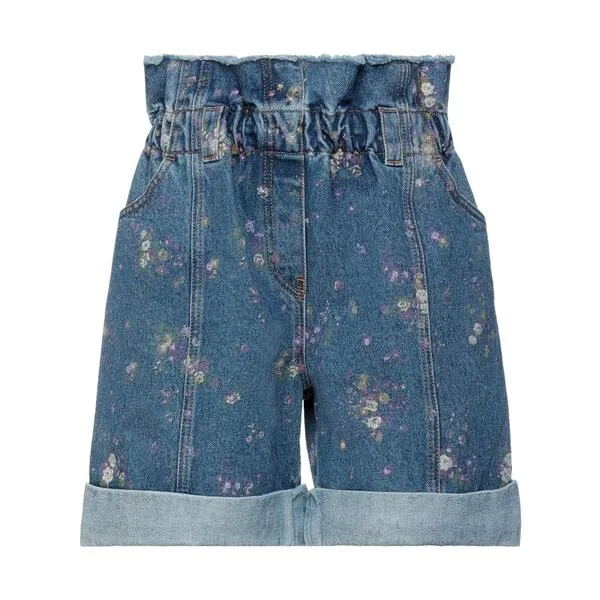 【送料無料】 フィロソフィーデロレンゾセラフィーニ レディース デニムパンツ ボトムス Denim shorts Blue