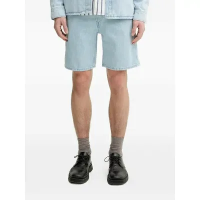 マルコポーロ メンズ カジュアルパンツ ボトムス Denim shorts Blue