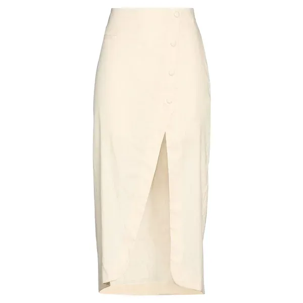 【送料無料】 サンドロ レディース スカート ボトムス Midi skirts White