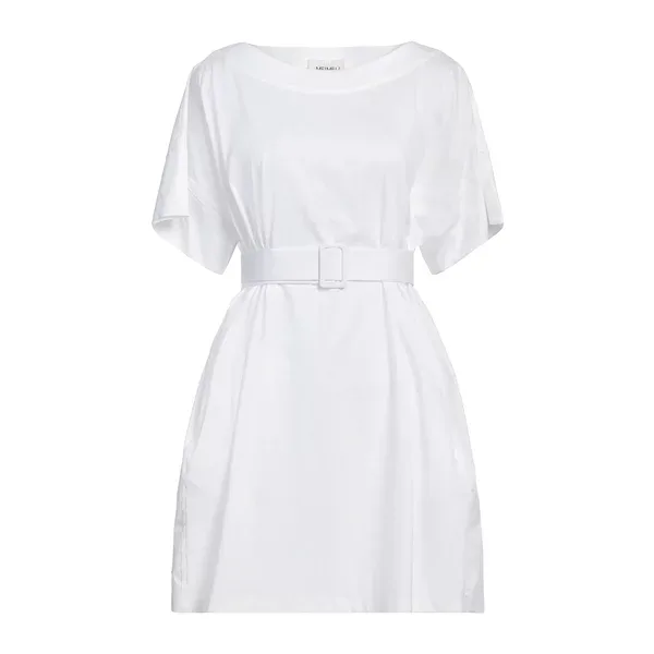 【送料無料】 メイメイジェイ レディース ワンピース トップス Mini dresses White